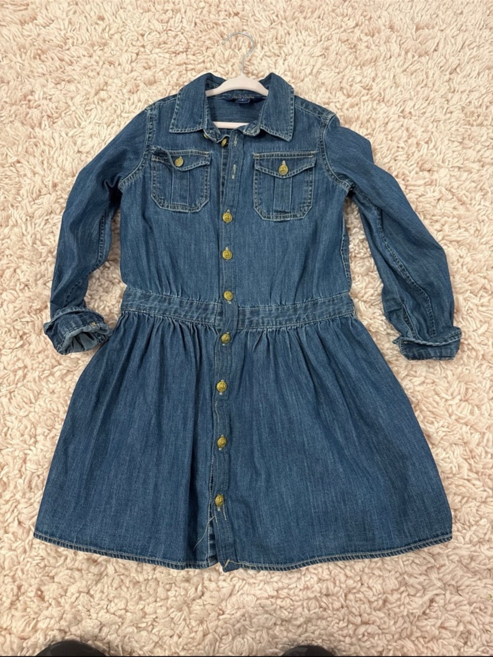 Girls size 8 Polo Ralph Lauren Denim dress